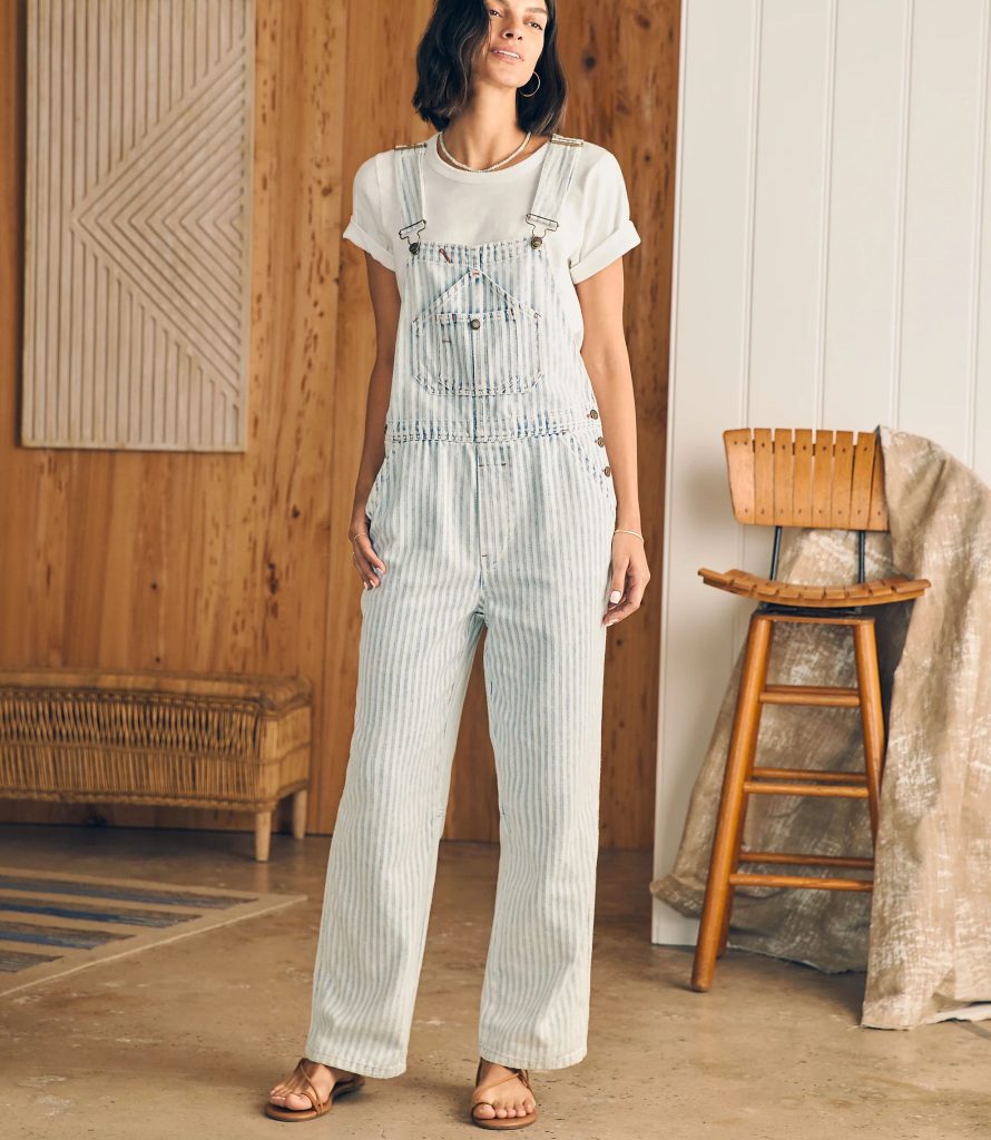 Denim Overalls