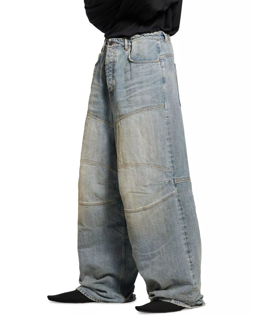 wide-leg jeans
