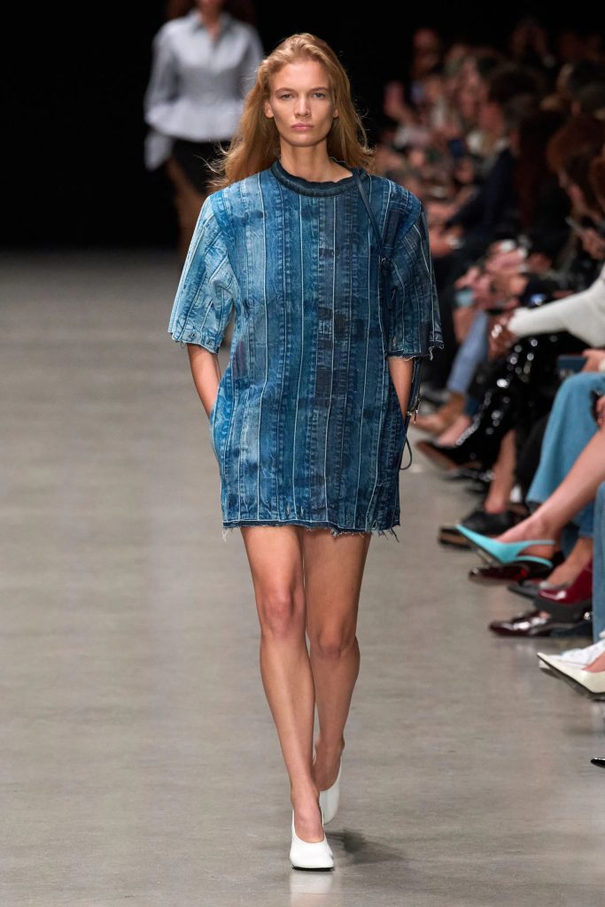 denim dress