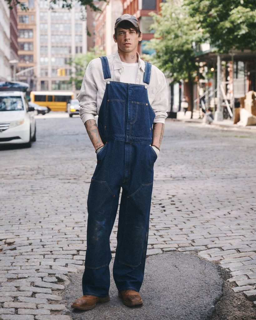 denim overalls