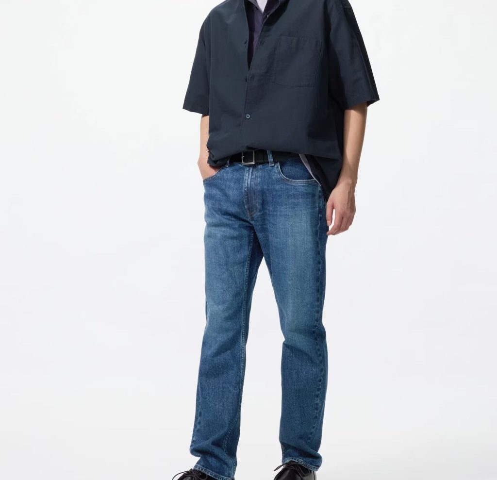 straight jeans