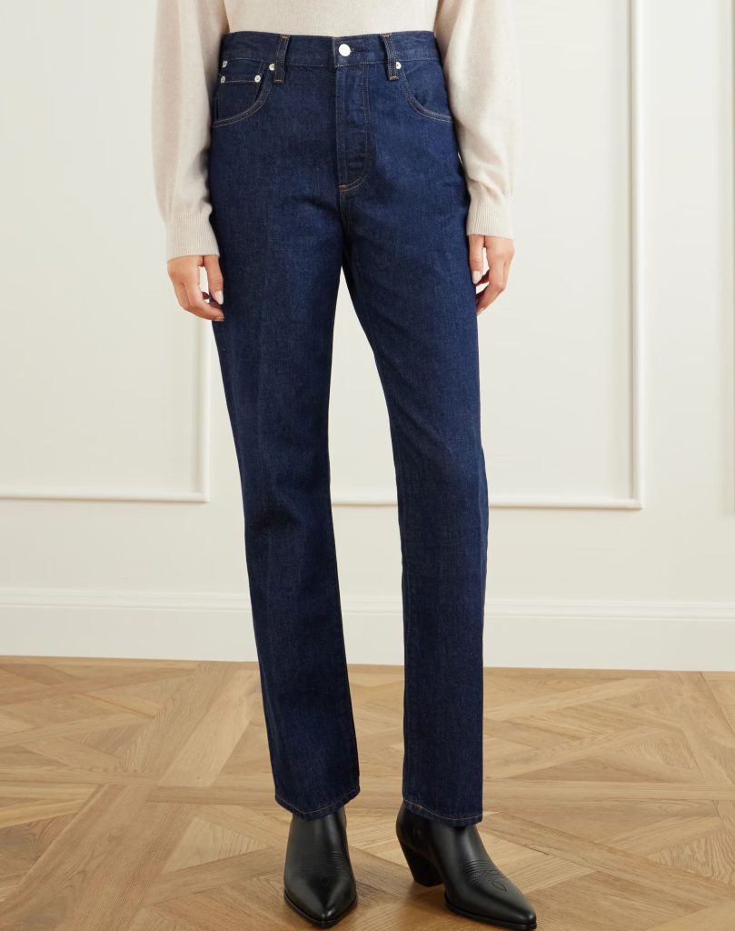 straight jeans