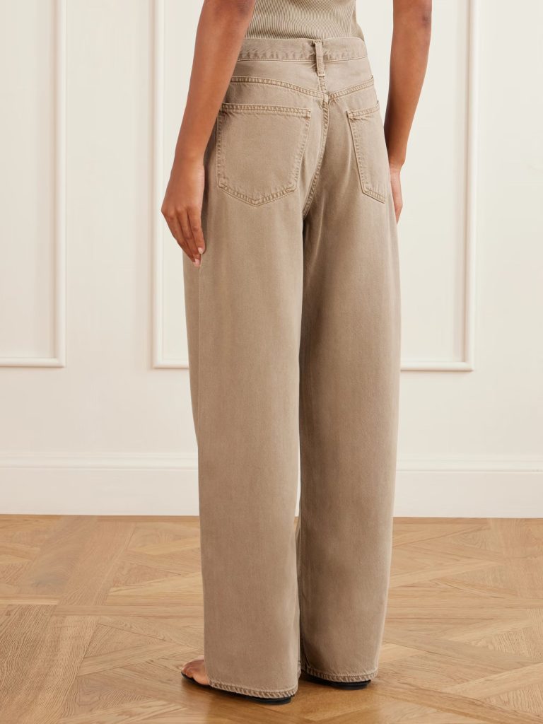beige jeans