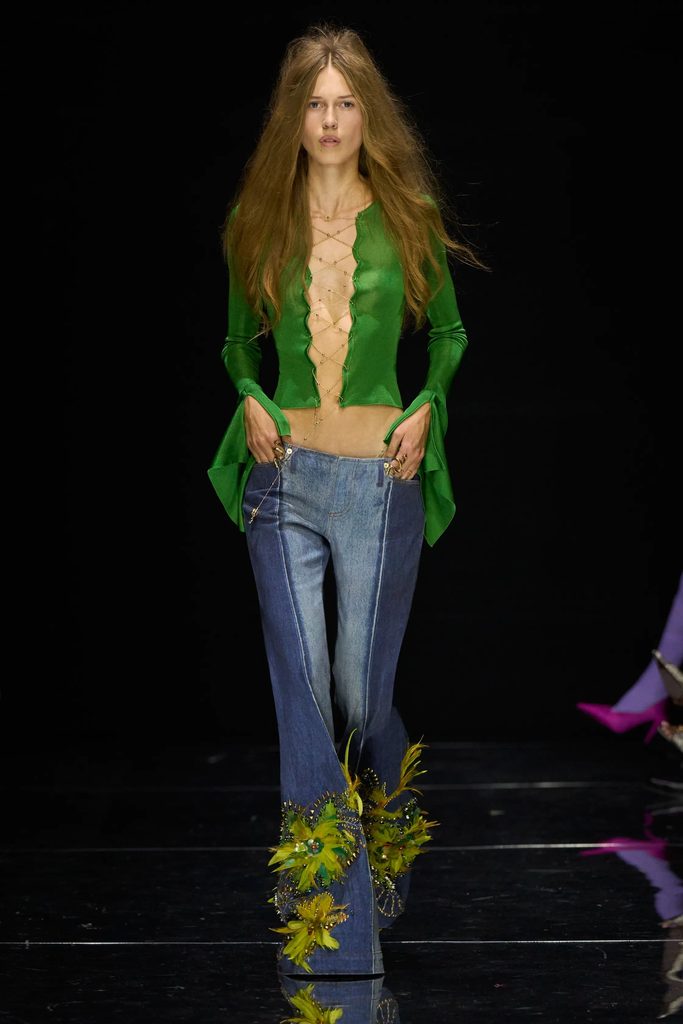 two-tone jeans